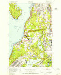 Download a high-resolution, GPS-compatible USGS topo map for Steilacoom, WA (1955 edition)