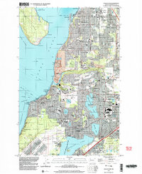 Download a high-resolution, GPS-compatible USGS topo map for Steilacoom, WA (2003 edition)