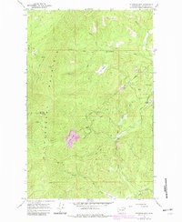 Download a high-resolution, GPS-compatible USGS topo map for Stensgar Mtn, WA (1983 edition)