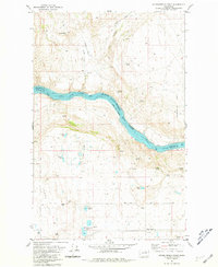 preview thumbnail of historical topo map of Douglas County, WA in 1981