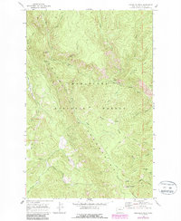 Download a high-resolution, GPS-compatible USGS topo map for Sugarloaf Peak, WA (1987 edition)