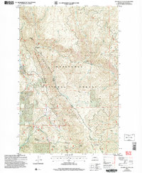 Download a high-resolution, GPS-compatible USGS topo map for Sugarloaf Peak, WA (2008 edition)