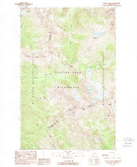 Download a high-resolution, GPS-compatible USGS topo map for Suiattle Pass, WA (1988 edition)