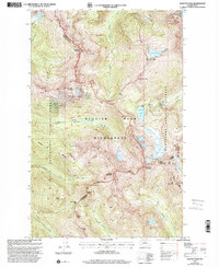 preview thumbnail of historical topo map of Chelan County, WA in 1999