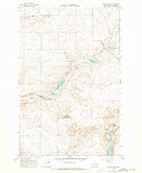 Download a high-resolution, GPS-compatible USGS topo map for Sullivan Lake, WA (1971 edition)