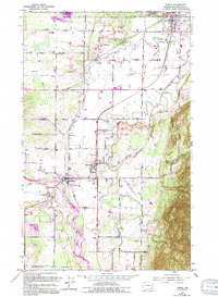 1952 Map of Sumas, WA, 1994 Print