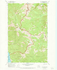 Download a high-resolution, GPS-compatible USGS topo map for Sun Mountain, WA (1973 edition)