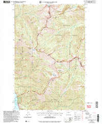 preview thumbnail of historical topo map of Chelan County, WA in 2002