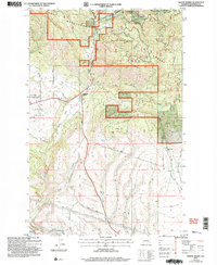 Download a high-resolution, GPS-compatible USGS topo map for Swauk Prairie, WA (2006 edition)