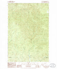 Download a high-resolution, GPS-compatible USGS topo map for Sweigiler Creek, WA (1986 edition)