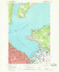 Download a high-resolution, GPS-compatible USGS topo map for Tacoma North, WA (1969 edition)