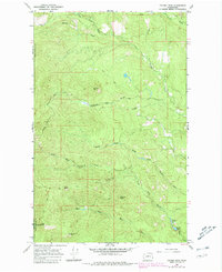 Download a high-resolution, GPS-compatible USGS topo map for Tacoma Peak, WA (1981 edition)