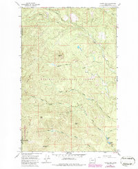 Download a high-resolution, GPS-compatible USGS topo map for Tacoma Peak, WA (1986 edition)