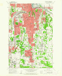 Download a high-resolution, GPS-compatible USGS topo map for Tacoma South, WA (1962 edition)
