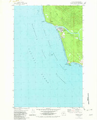 Download a high-resolution, GPS-compatible USGS topo map for Taholah, WA (1982 edition)