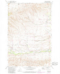 Download a high-resolution, GPS-compatible USGS topo map for Tampico, WA (1985 edition)