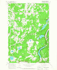 Download a high-resolution, GPS-compatible USGS topo map for Tanwax Lake, WA (1967 edition)