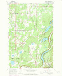 Download a high-resolution, GPS-compatible USGS topo map for Tanwax Lake, WA (1969 edition)
