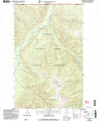 Download a high-resolution, GPS-compatible USGS topo map for Tatoosh Buttes, WA (2006 edition)