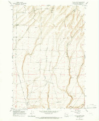 Download a high-resolution, GPS-compatible USGS topo map for Taylor Canyon, WA (1966 edition)