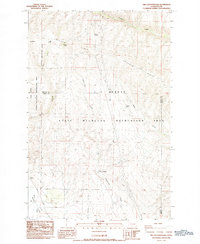 preview thumbnail of historical topo map of Yakima County, WA in 1984