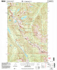Download a high-resolution, GPS-compatible USGS topo map for The Cradle, WA (2006 edition)