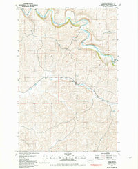 Download a high-resolution, GPS-compatible USGS topo map for Thera, WA (1981 edition)