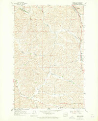 Download a high-resolution, GPS-compatible USGS topo map for Thornton, WA (1965 edition)