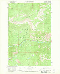 Download a high-resolution, GPS-compatible USGS topo map for Tieton Basin, WA (1970 edition)