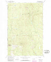 Download a high-resolution, GPS-compatible USGS topo map for Timber Mtn, WA (1986 edition)