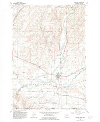Download a high-resolution, GPS-compatible USGS topo map for Touchet, WA (1992 edition)