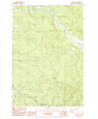 Download a high-resolution, GPS-compatible USGS topo map for Toutle Mtn, WA (1985 edition)