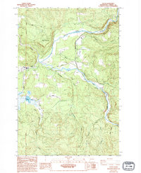 Download a high-resolution, GPS-compatible USGS topo map for Toutle, WA (1994 edition)