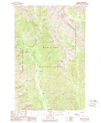 Download a high-resolution, GPS-compatible USGS topo map for Trinity, WA (1988 edition)