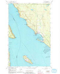 Download a high-resolution, GPS-compatible USGS topo map for Tulalip, WA (1992 edition)