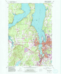 Download a high-resolution, GPS-compatible USGS topo map for Tumwater, WA (1981 edition)