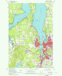 Download a high-resolution, GPS-compatible USGS topo map for Tumwater, WA (1975 edition)