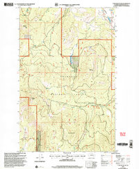 Download a high-resolution, GPS-compatible USGS topo map for Tunk Mountain, WA (2004 edition)