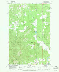 Download a high-resolution, GPS-compatible USGS topo map for Tweedie, WA (1971 edition)