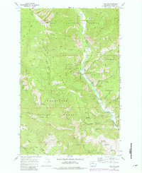 Download a high-resolution, GPS-compatible USGS topo map for Tyee Mtn, WA (1981 edition)