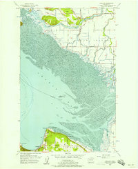 preview thumbnail of historical topo map of Skagit County, WA in 1956