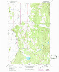 Download a high-resolution, GPS-compatible USGS topo map for Valley, WA (1986 edition)