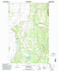 Download a high-resolution, GPS-compatible USGS topo map for Valley, WA (1996 edition)