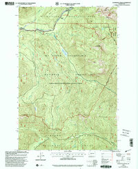 Download a high-resolution, GPS-compatible USGS topo map for Wahpenayo Peak, WA (2003 edition)