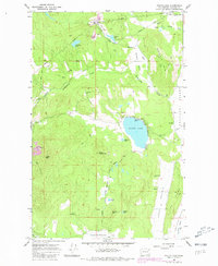 Download a high-resolution, GPS-compatible USGS topo map for Waitts Lake, WA (1981 edition)