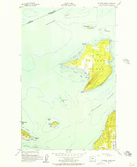 Download a high-resolution, GPS-compatible USGS topo map for Waldron Island, WA (1957 edition)