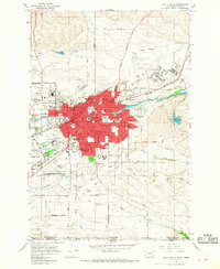 Download a high-resolution, GPS-compatible USGS topo map for Walla Walla, WA (1968 edition)
