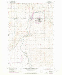 Download a high-resolution, GPS-compatible USGS topo map for Warden, WA (1978 edition)