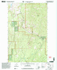 Download a high-resolution, GPS-compatible USGS topo map for Wauconda Summit, WA (2004 edition)