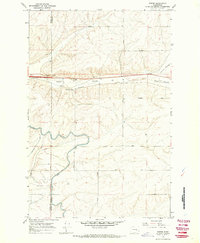 Download a high-resolution, GPS-compatible USGS topo map for Weber, WA (1970 edition)